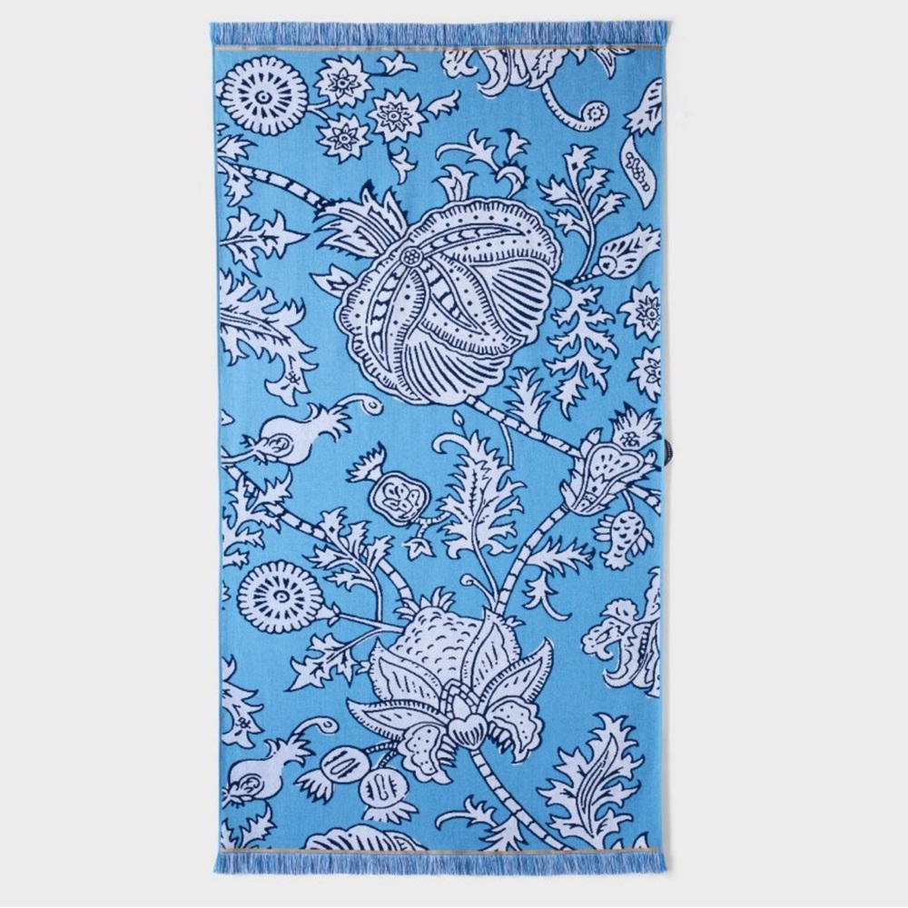 Roller Rabbit x Target Blue Floral Towel